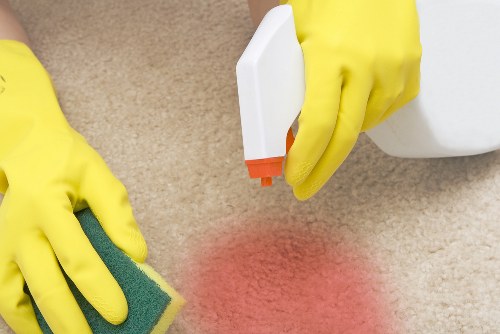 After builders cleaning in Barnet for a renovated property