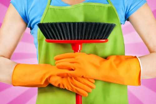 Senior review within a carpet cleaning complaints process