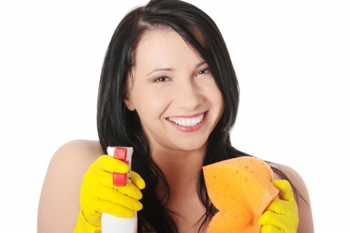 Deep cleaning a bathroom as part of house cleaning in Barnet