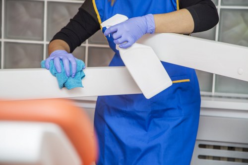 Professional home cleaning in Barnet kitchen area
